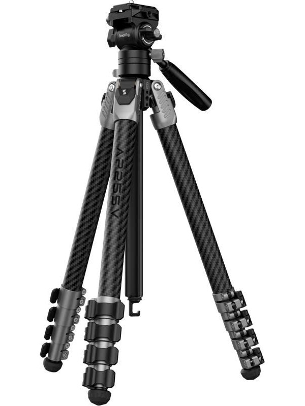 SmallRig 5477 Portable Video Carbon Fiber Tripod AP255Pro