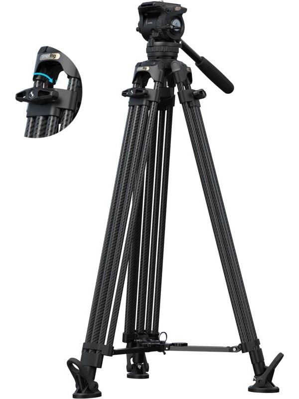 SmallRig 5580 FSD16 FreeSpeed Heavy-Duty Carbon Fiber Tripod