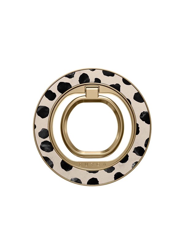 Burga Almond Latte - Magnetic Ring Holder Gold