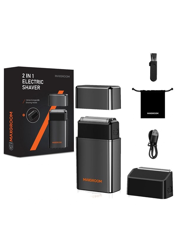 MAXGROOM Rakapparat ZG-F5580 2-in-1 Electric Shaver - Black
