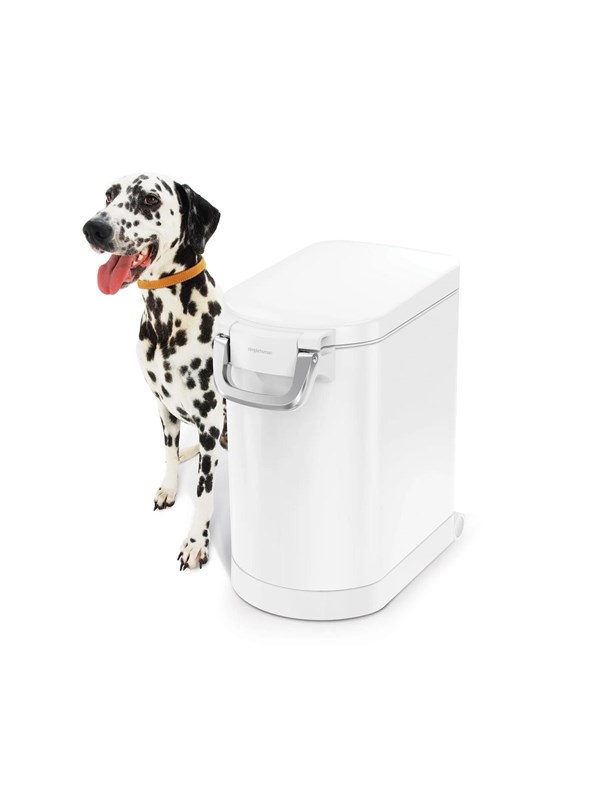 Simplehuman 25L medium pet food bin white - Köp för SEK 1.690 - Spara 39%