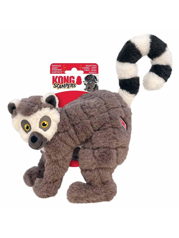 KONG -  SCAMPERS LEMUR - 23x25.5x12 cm