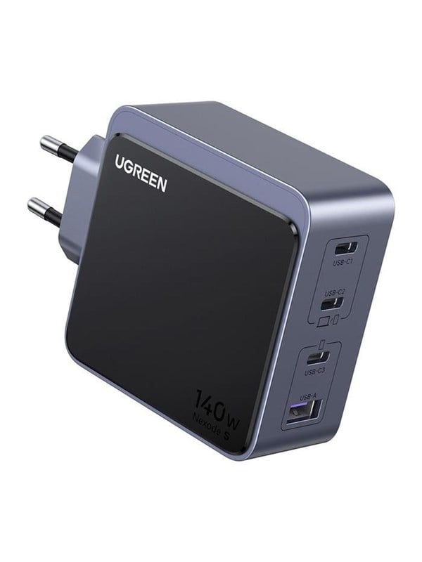 UGREEN Nexode S 140W GaN 3x USB-C + USB-A - Grey