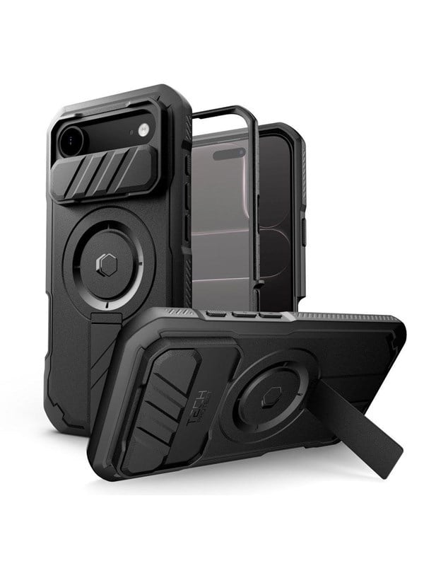 Produktfoto för Tech-Protect iPhone Air Mobilskal Magsafe Kevlar - Svart
