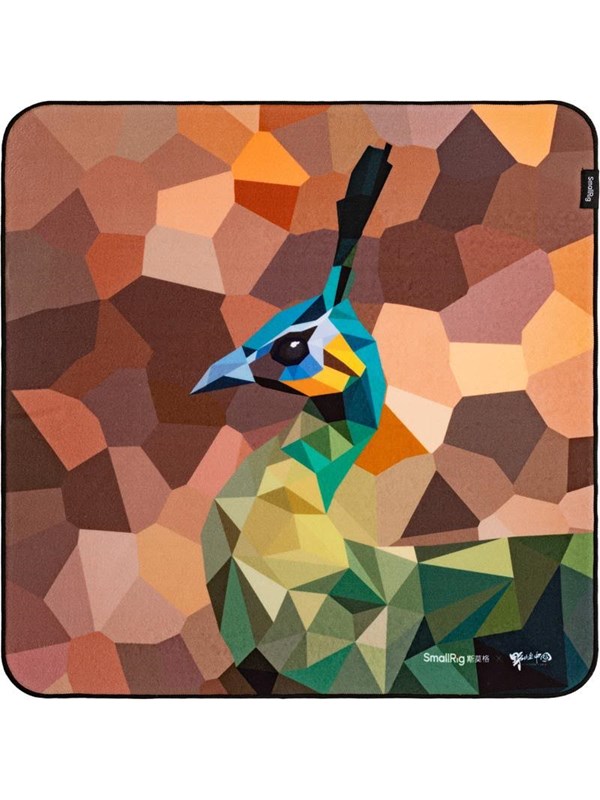SmallRig 6040 Camera Wrap Wild China Film Series Green Peafowl Pattern