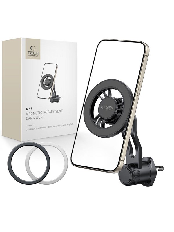 Tech-Protect N56 MagSafe Car Mount for Air Vent - Black