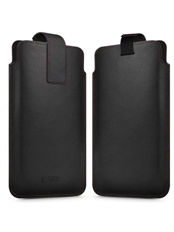Tech-Protect  SM65 case for 6.0-6.9" smartphones - black and red