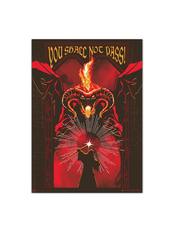 Grupo Erik - Balrog Luminescent Poster - Affisch