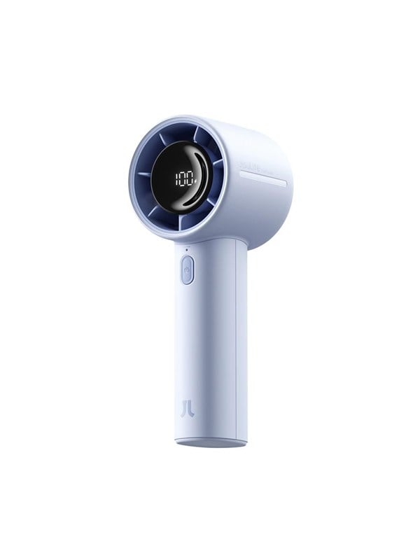Jisulife Handheld Fan 10S 5000mAh Portable USB Fan - Blue PowerBank - Blue - 5000 mAh