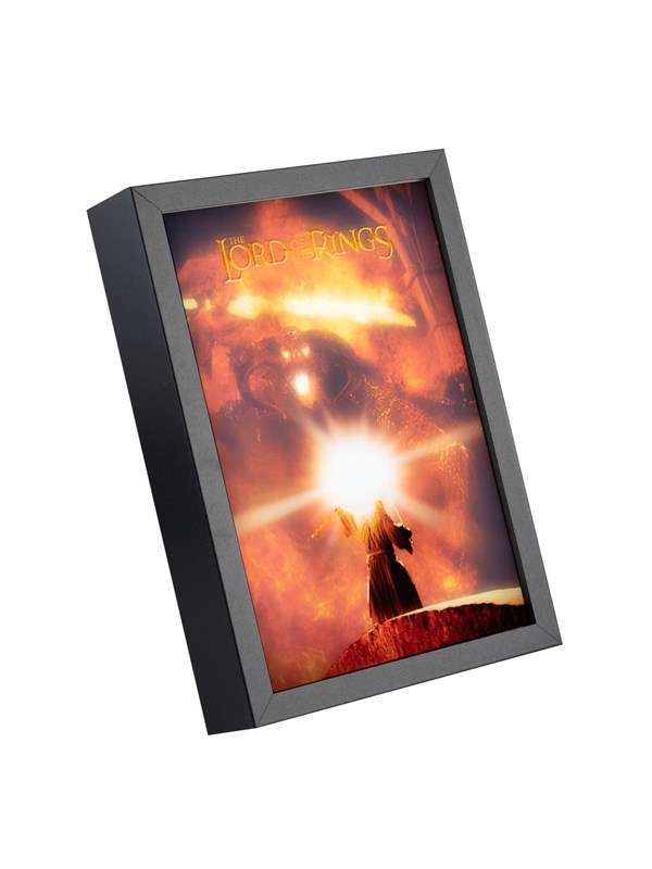 Lord of the Rings - LED Framed Print - Bild