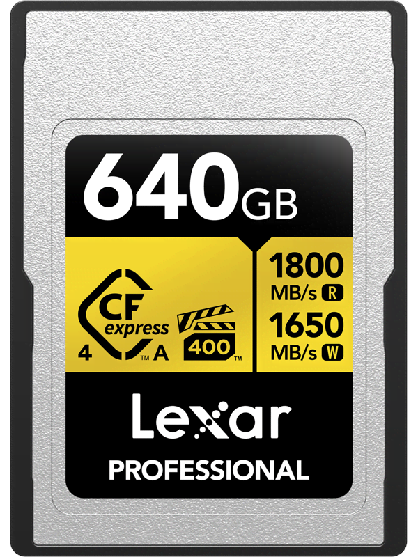 Lexar Professional GOLD CFexpress 4.0 Type A - 640GB