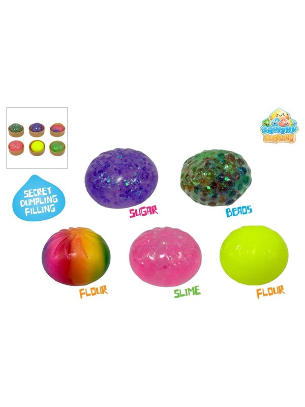 Trend Toys Kawaii Secret Filling Mix Dumplings 6cm. 1pcs. Ass