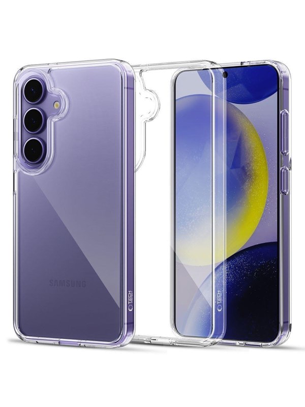 Tech-Protect  FlexAir Hybrid Case for Samsung Galaxy S25 FE - Transparent
