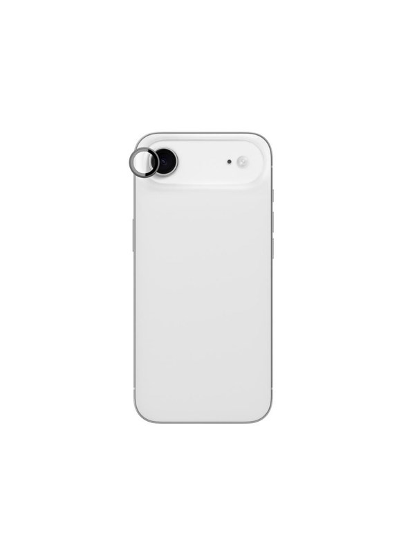 AmazingThing Lens Glass for iPhone 17 Air with Black Aluminum Frame