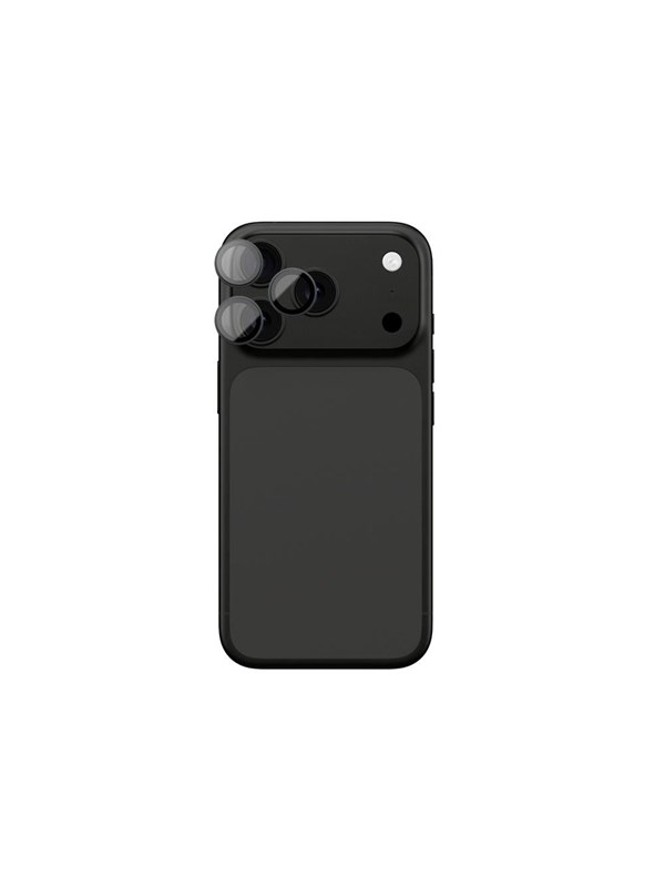 AmazingThing Lens Glass for iPhone 17 Pro / Pro Max with Gray Aluminum Frame