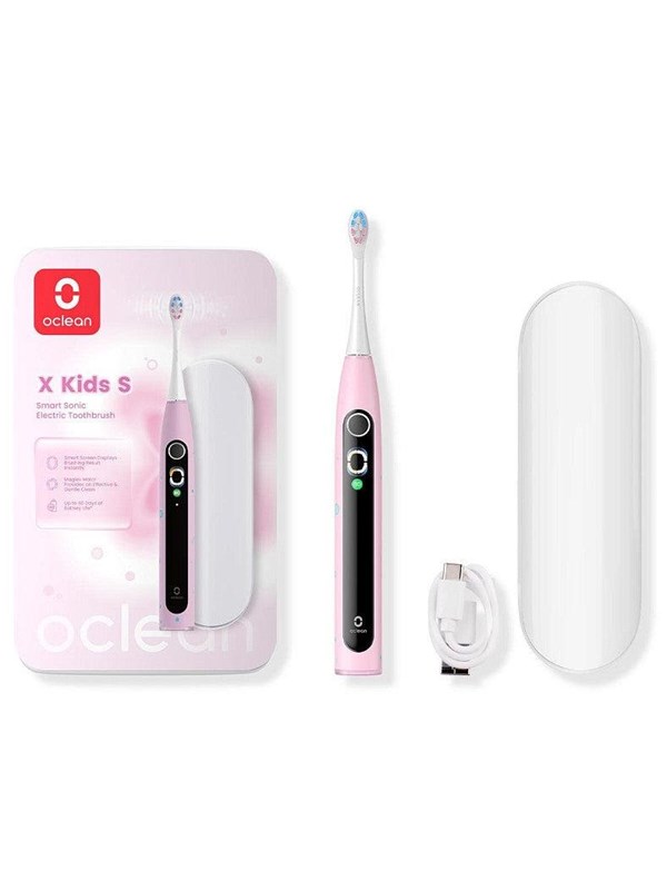 Produktfoto för Oclean Electric Toothbrush X Kids Set Pink