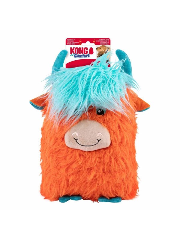 KONG - Comfort Jumbo Highland Cow XL - 37x20.5x15.5 cm (Assorted)
