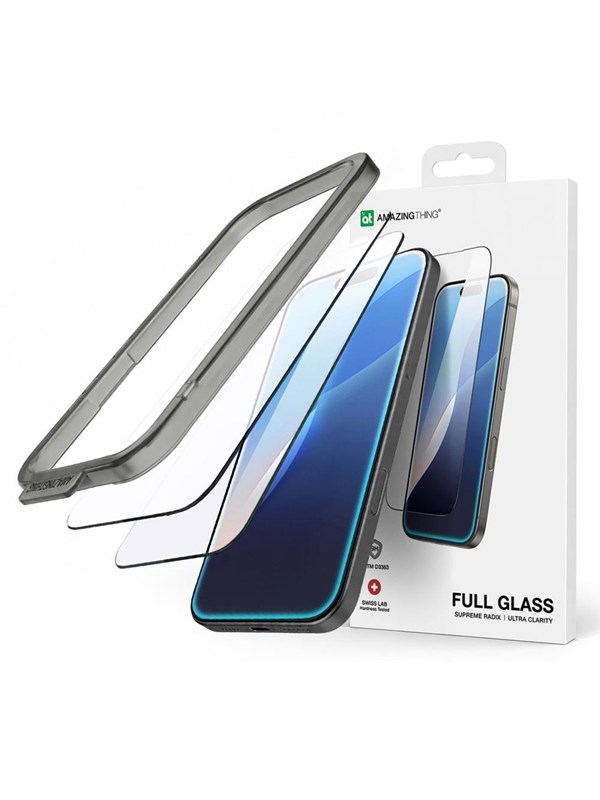 AmazingThing Radix Full Tempered Glass for iPhone 17 (Set of 2)