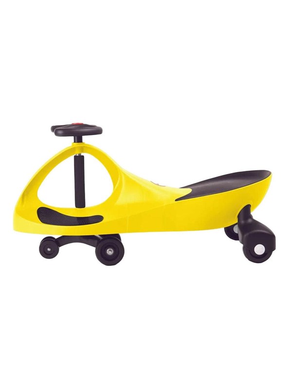 Bigjigs Loopauto Didicar - Geel