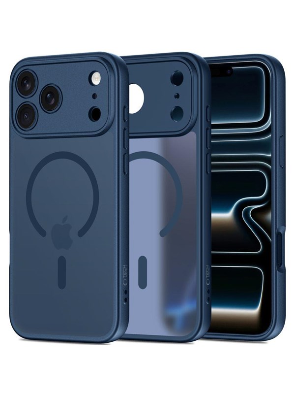 Tech-Protect BasicMag MagSafe Case for iPhone 17 Pro - Navy Blue