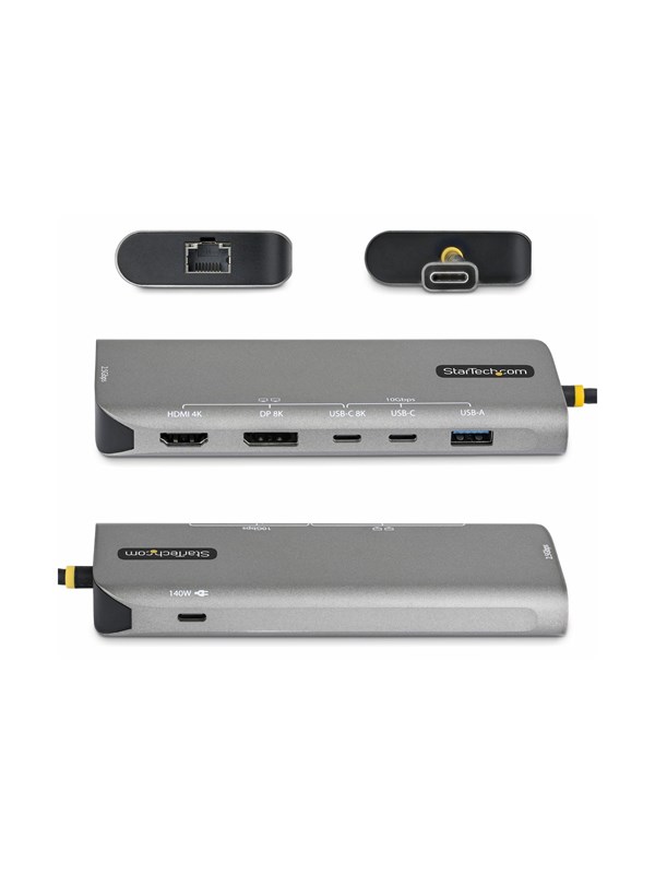 StarTech.com Startech - docking station - USB4 - HDMI DP - 2.5GbE 1GbE