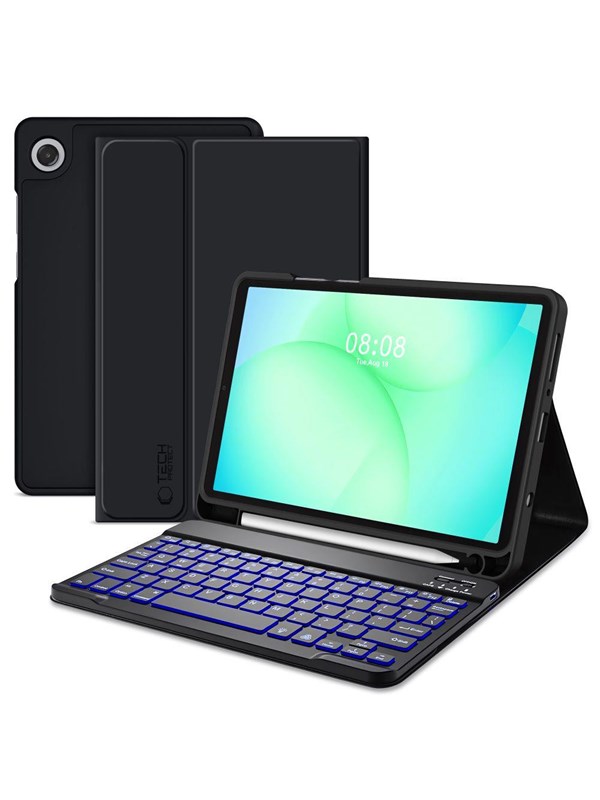 Tech-Protect  SC Pen Case for Samsung Galaxy Tab A9 / A11 8.7 X110 / X115 / X133 / X135 - Black