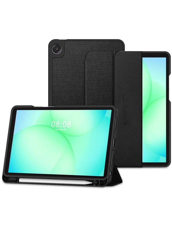 Tech-Protect  SC Pen Canvas Case for Samsung Galaxy Tab A9+ / A11+ Plus 11.0 X210 / X215 / X216 / X230 / X235 / X236 - Black