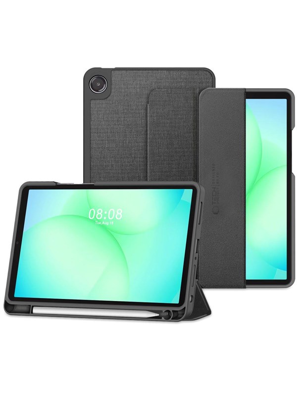 Tech-Protect SC Pen Canvas Case for Samsung Galaxy Tab A9+ / A11+ Plus 11.0 X210 / X215 / X216 / X230 / X235 / X236 - Grey