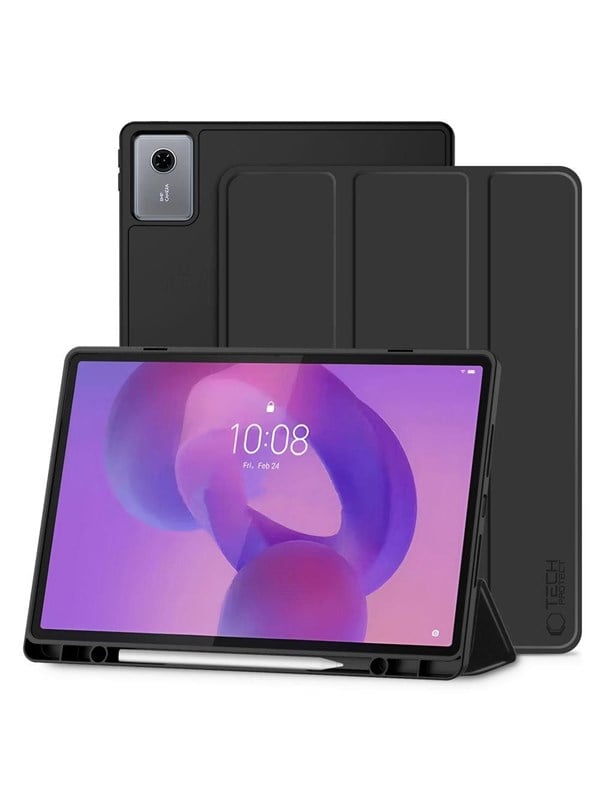 Tech-Protect SmartCase Pen Case for Lenovo Idea Tab Plus 12.1 TB-361 - Black
