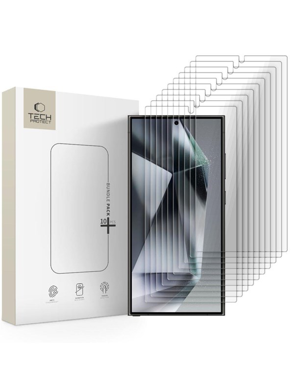 Tech-Protect Tempered Glass  Bundle 10-pack for Samsung Galaxy S24