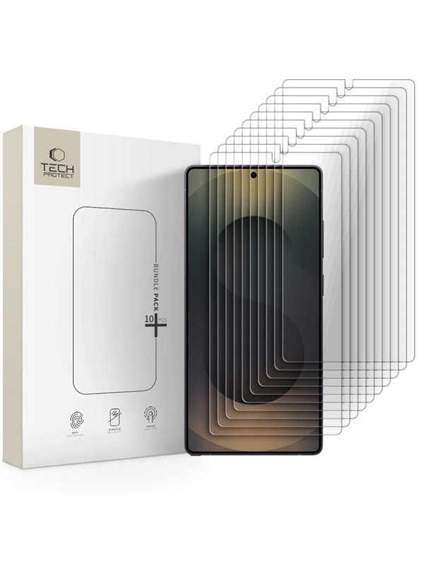 Tech-Protect Glass  Bundle 10-pack for Samsung Galaxy S25