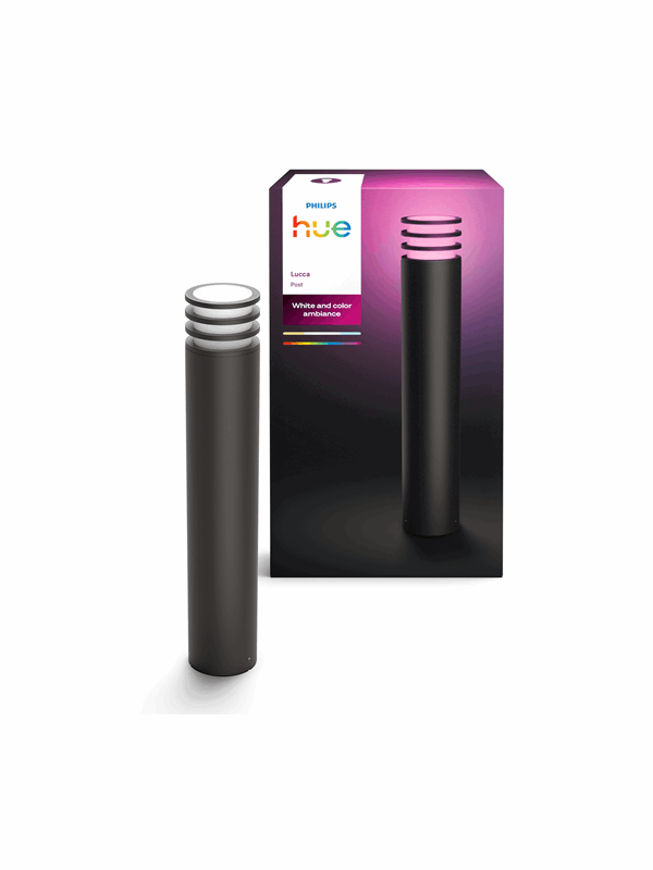 Philips Hue Lucca stolpe för utomhusbruk