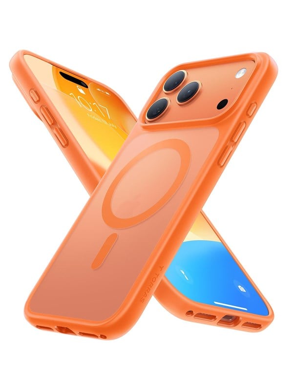 Torras Guardian Magnetic - energy orange - iPhone 17 Pro Max