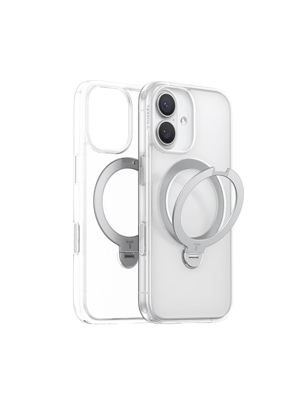 Torras Ostand Q3 Spin - clear - iPhone 17