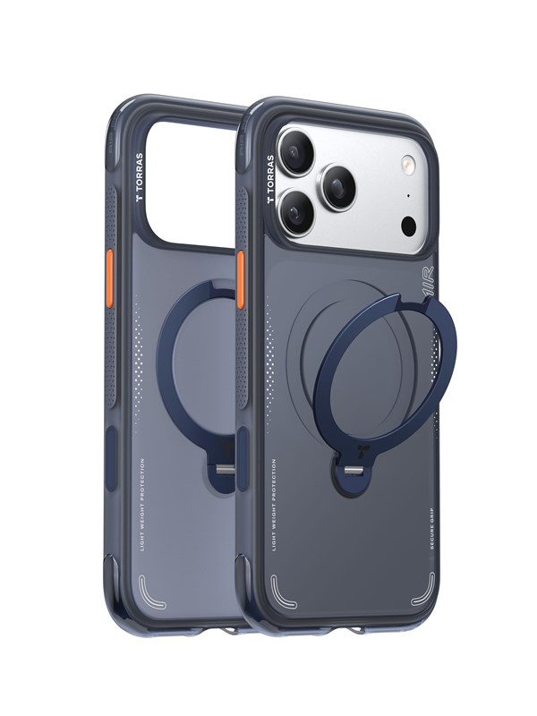 Torras Ostand Q3 Air - deep blue - iPhone 17 Pro