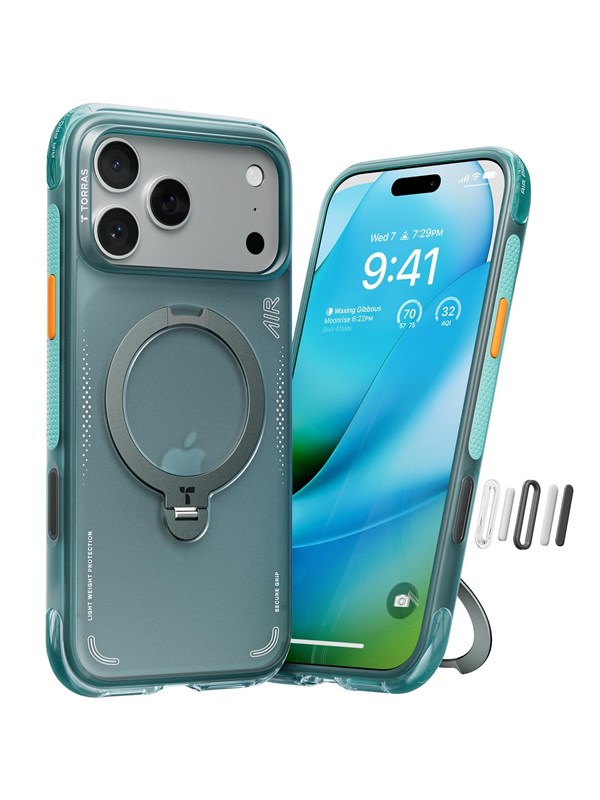 Torras Ostand Q3 Air - glacier sprint - iPhone 17 Pro Max