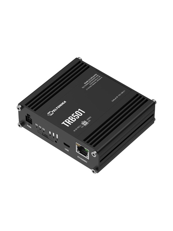 Teltonika TRB501 Industrial 5G Gateway (TRB501100000/ Standard package with EU PSU)