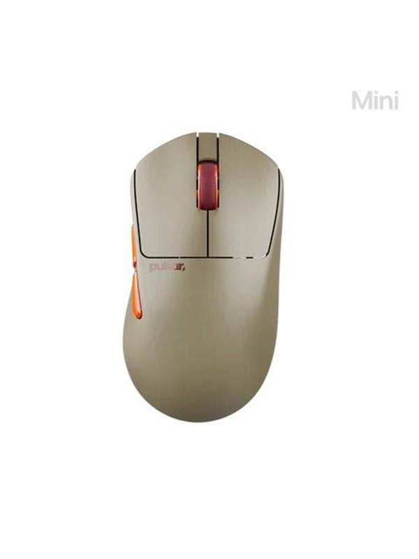 Pulsar X3 CrazyLight Mini Wireless (Desert) - Gamingmus - Optic - 5 knappar - Beige