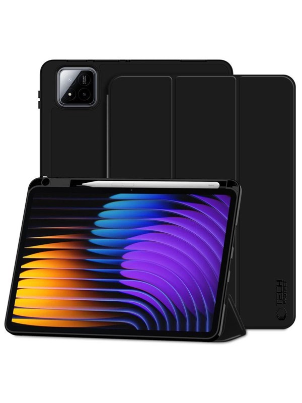 Produktfoto för Tech-Protect Xiaomi Redmi Pad 7/7 Pro Fodral - Svart
