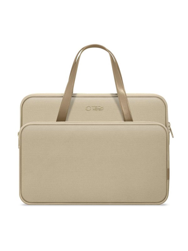 Tech-Protect Carrying Bag for Laptop 13-14" - Beige
