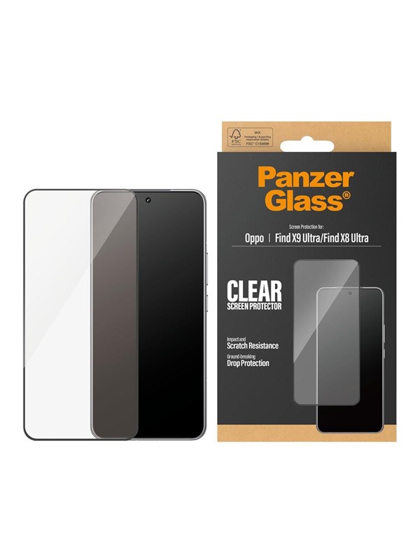 PanzerGlass Screen Protector OPPO Find X9 Ultra | Find X8 Ultra | Ultra-Wide Fit - SEK 179 - Spara 28%