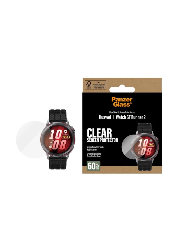 PanzerGlass Screen Protector Huawei Watch GT Runner 2