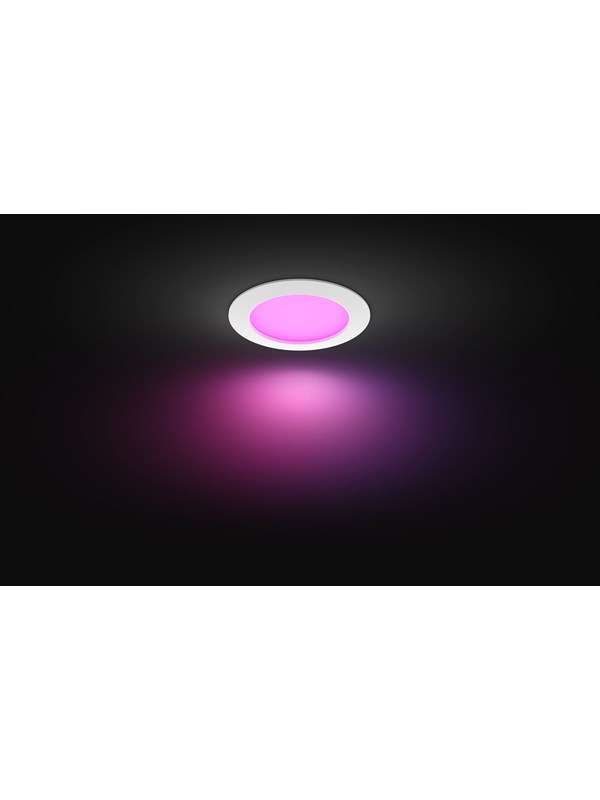 Philips Hue Slim infälld spotlight 117 mm vit