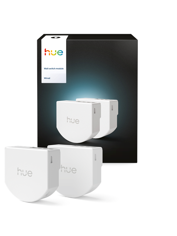 Philips Hue Wall switch module, trådbunden 2-pack