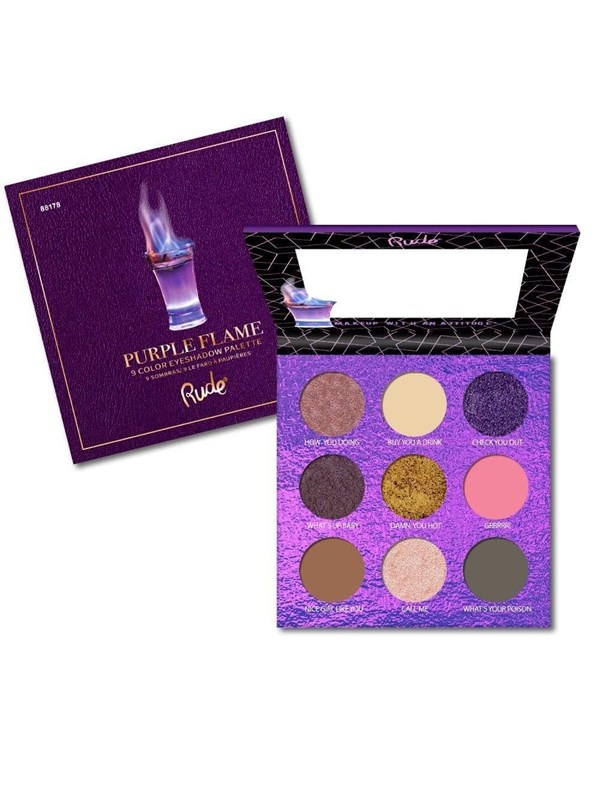 Rude Cosmetics Cocktail Party Palette 10g.- Purple Flame