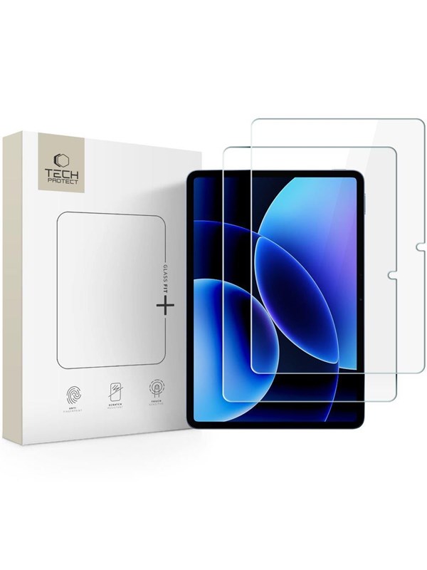 Tech-Protect Glass Fit+ 2-Pack Tempered Glass for Xiaomi iPad 7 / 7 Pro / 8 / 8 Pro 11.2"