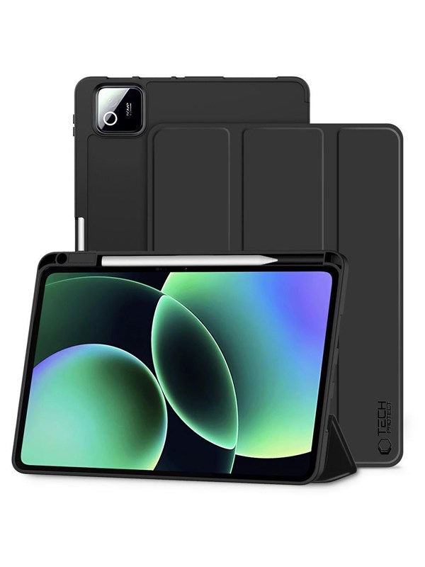 Tech-Protect SmartCase Pen Case for Xiaomi Pad 7 / 7 Pro / 8 / 8 Pro 11.2 - Black