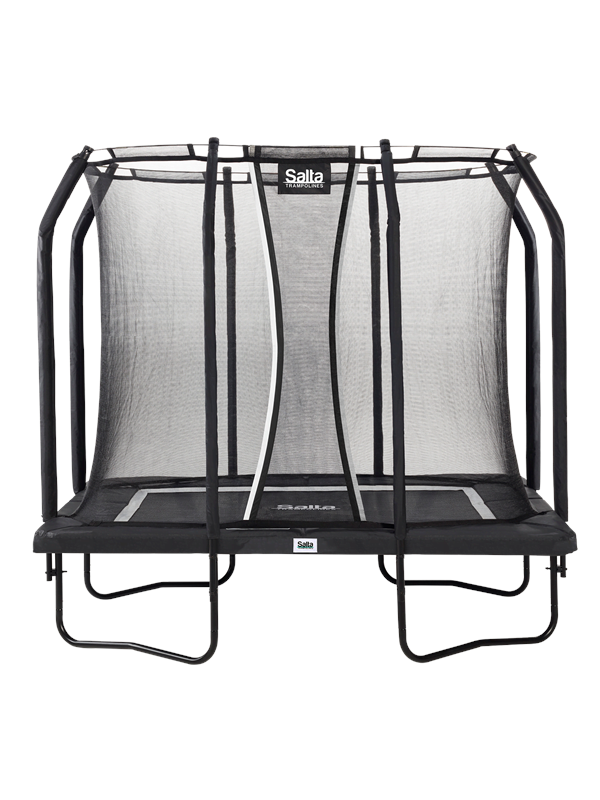 Salta Trampolin Premium Black Edition rektangulär 305 x 214 cm inkl. säkerhetsnät