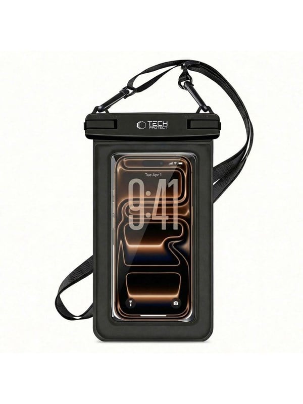 Tech-Protect UWC7 Waterproof Case 6.9" - Black