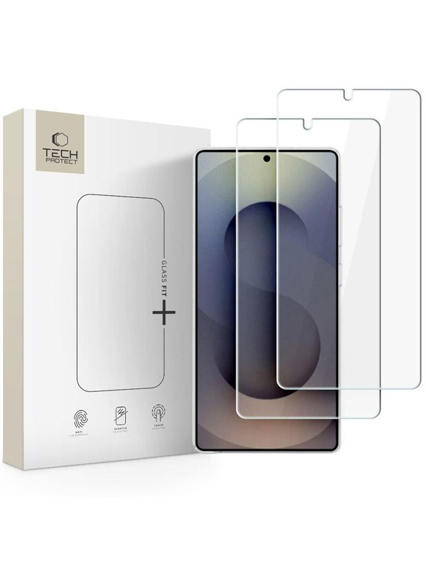 Tech-Protect Glass fit+ 2-Pack Tempered Glass for Samsung Galaxy S26 Ultra